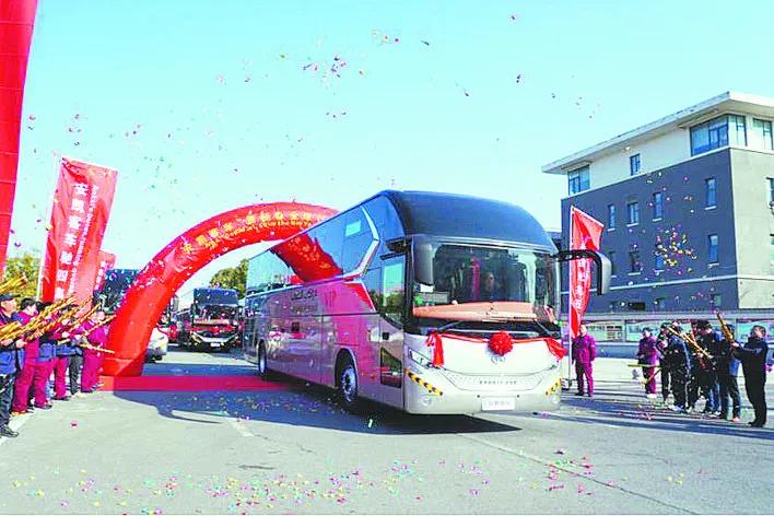 276 new Ankai buses from JAC Motors are heading to the international market